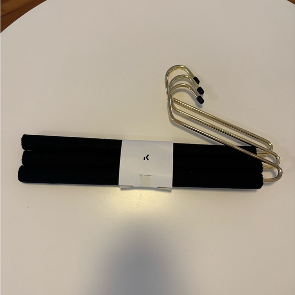 KEPT PADDED LINEN PANT HANGERS, SET OF 3, NWT - Picture 2 of 5